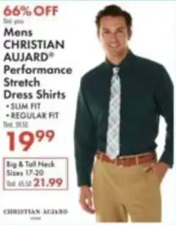 Boscov's Mens Christian Aujard Performance Stretch Dress Shirts offer