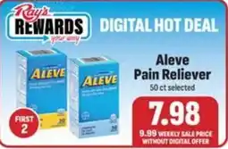 Ray's Food Aleve Pain Reliever offer