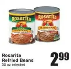 Ray's Food Rosarita Refried Beans offer