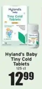 Ray's Food Hyland's baby tiny cold tablets offer