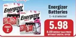 Ray's Food Energizer Batteries offer