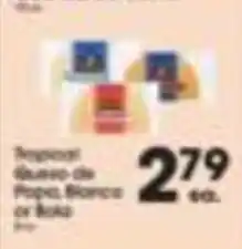 Price Rite Tropical Cheese de Papa, Blanco or Rojo offer