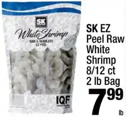 Super King Markets Sk ez peel raw white shrimp offer