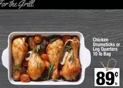 Super King Markets Chicken Drumsticks or Leg Quarters offer
