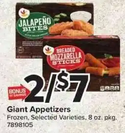 Giant Food Giant Appetizers offer