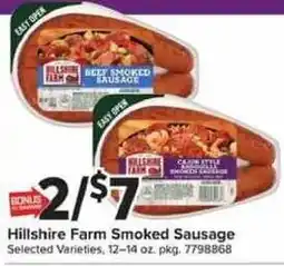 Giant Food Hillshire Farm Smoked Sausage offer