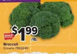 Giant Food Broccoli Crowns offer