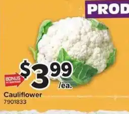 Giant Food Cauliflower offer