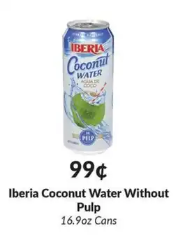Woodman's Iberia Coconut Water Without Pulp offer