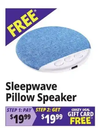 Sleepwave Pillow Speaker