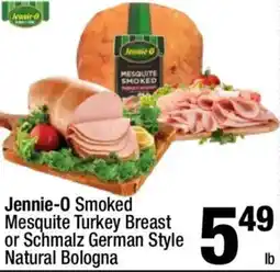 Super King Markets Jennie-O Smoked Mesquite Turkey Breast or Schmalz German Style Natural Bologna offer