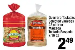 Super King Markets Guerrero Tostadas offer