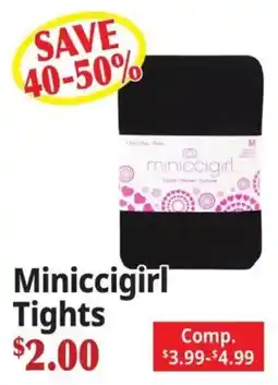 Ocean State Job Lot Minicci girl Tights offer