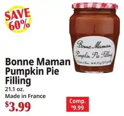 Ocean State Job Lot Bonne Maman Pumpkin Pie Filling offer