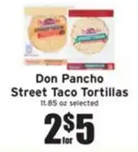 Ray's Food Don Pancho Street Taco Tortillas offer