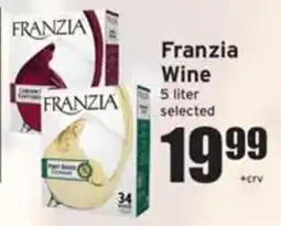 Ray's Food Franzia Wine offer