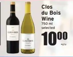 Ray's Food Clos du Bois Wine offer