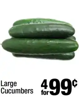 Super King Markets Large Cucumbers offer