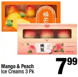 Super King Markets Mango & Peach Ice Creams offer