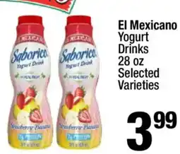 Super King Markets El Mexicano Yogurt Drinks offer