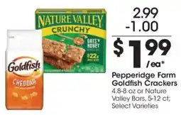 Kroger Pepperidge Farm Goldfish Crackers offer