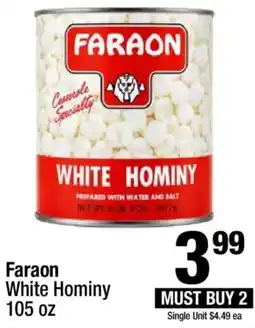 Super King Markets Faraon white hominy offer