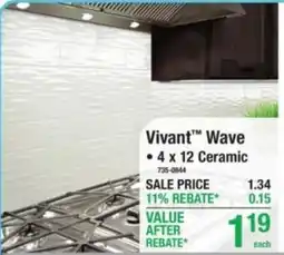 Menards Vivant Wave offer