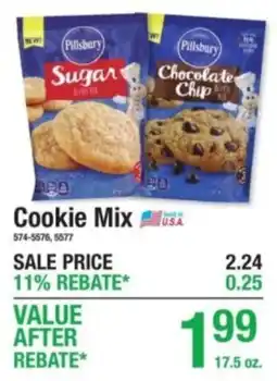 Menards Pillsbury cookie mix offer