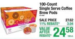 Menards Donut Cafe classic blend offer