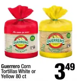 Super King Markets Guerrero Corn Tortillas White or Yellow offer