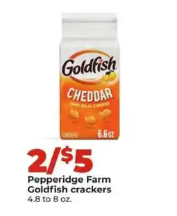 Hy-Vee Goldfish Crackers offer