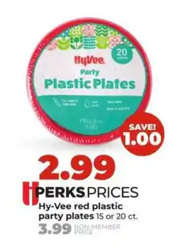 Hy-Vee Hy-Vee Party Plastic Plates offer