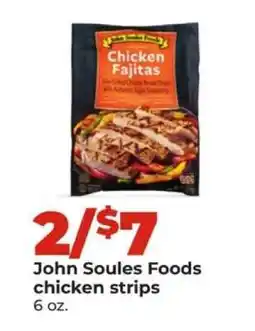 Hy-Vee John Soules Foods Chicken Strips offer