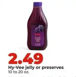 Hy-Vee Hy-Vee jelly or preserves offer