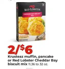 Hy-Vee Red Lobster Cheddar Bay Biscuit Mix offer