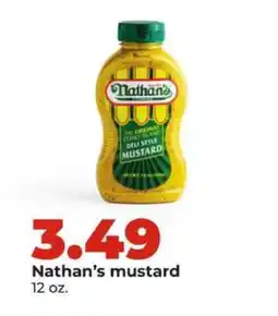 Hy-Vee Nathan's mustard offer
