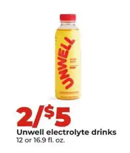 Hy-Vee Unwell electrolyte drinks offer