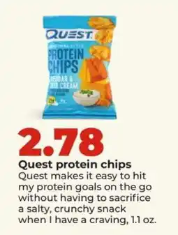Hy-Vee Quest Protein Chips offer