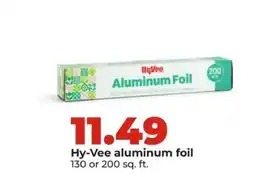 Hy-Vee Hy-Vee aluminum foil offer