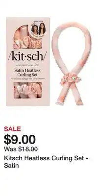 Ulta Beauty Kitsch Heatless Curling Set - Satin offer