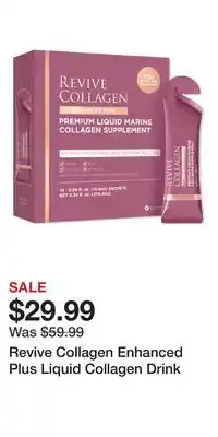 Ulta Beauty Revive Collagen Enhanced Plus Liquid Collagen Drink offer