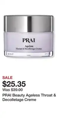 Ulta Beauty PRAI Beauty Ageless Throat & Decolletage Creme offer