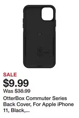 Office Depot OtterBox Commuter Series Back Cover, For Apple iPhone 11, Black, 7762463 offer