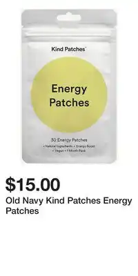 Old Navy Old Navy Kind Patches Energy Patches offer