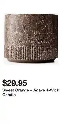 Bath & Body Works Sweet Orange + Agave 4-Wick Candle offer