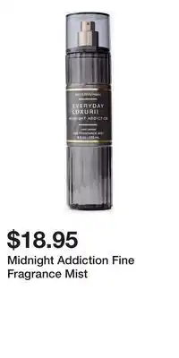 Bath & Body Works Midnight Addiction Fine Fragrance Mist offer