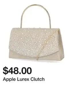 Belk Apple Lurex Clutch offer