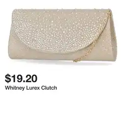 Belk Whitney Lurex Clutch offer