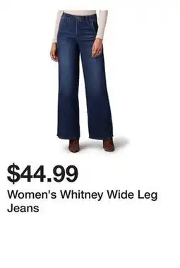 Belk Women's Whitney Wide Leg Jeans offer