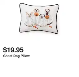Belk Ghost Dog Pillow offer